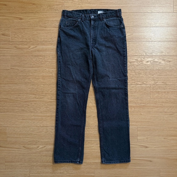 Levi's Men's Black Jeans 619 w33 l32 - Picture 1 of 4